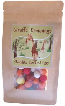 giraffe droppings cropped two